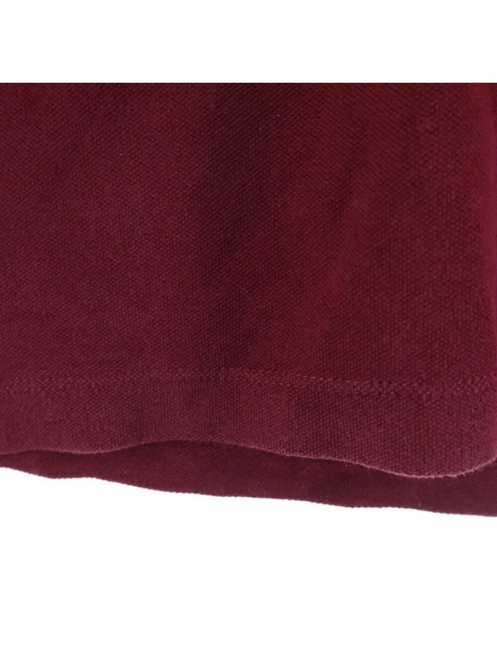 Gucci Polo Shirt Short Sleeve Burgundy